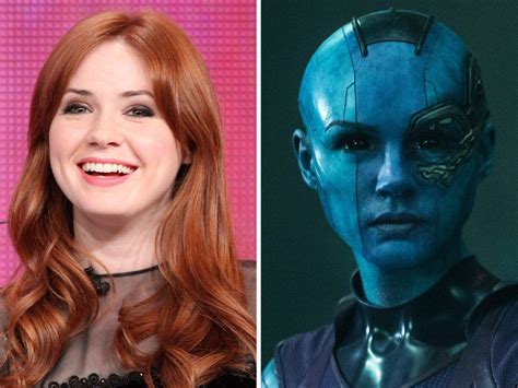 karen gillan as nebula